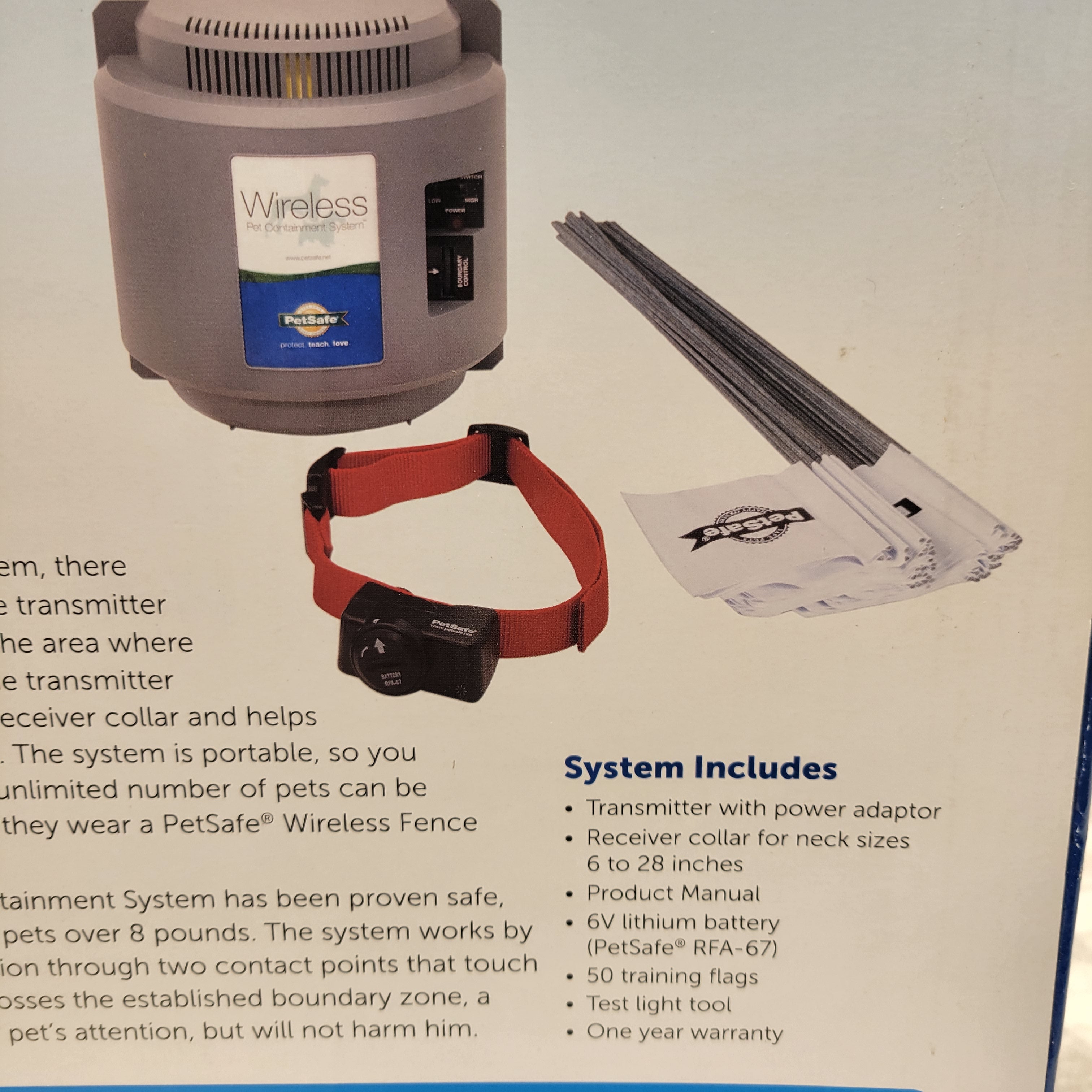 PetSafe Wireless Fence Pet Containment System, Covers up to 1/2 Acre (7611659780334)